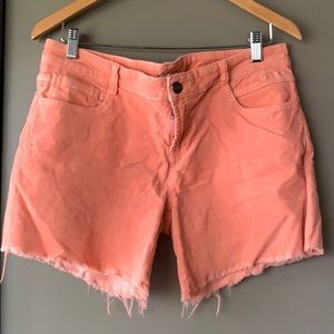 Orange Billabong Shorts